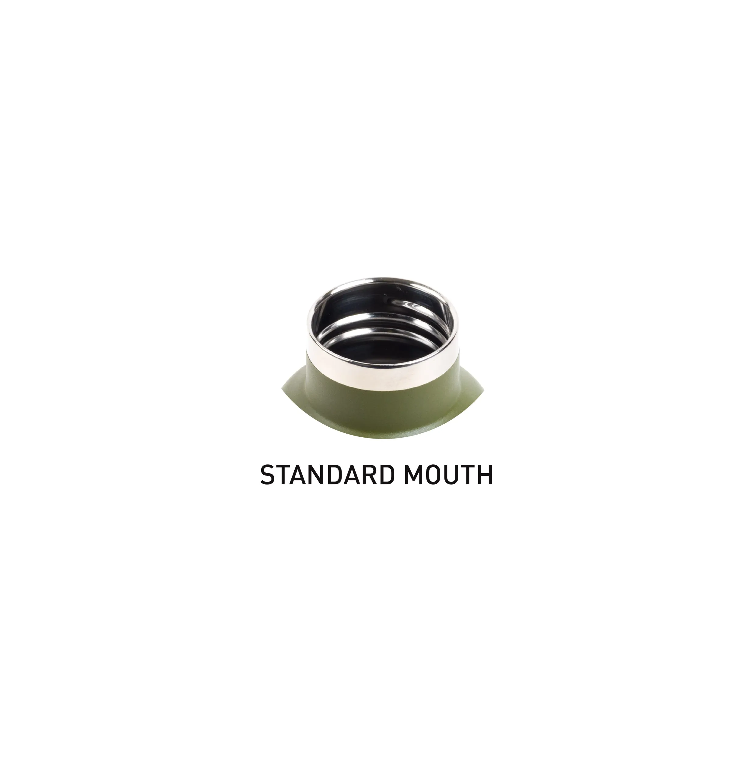 Insulated Water Bottle - 600 ml - Olive Green