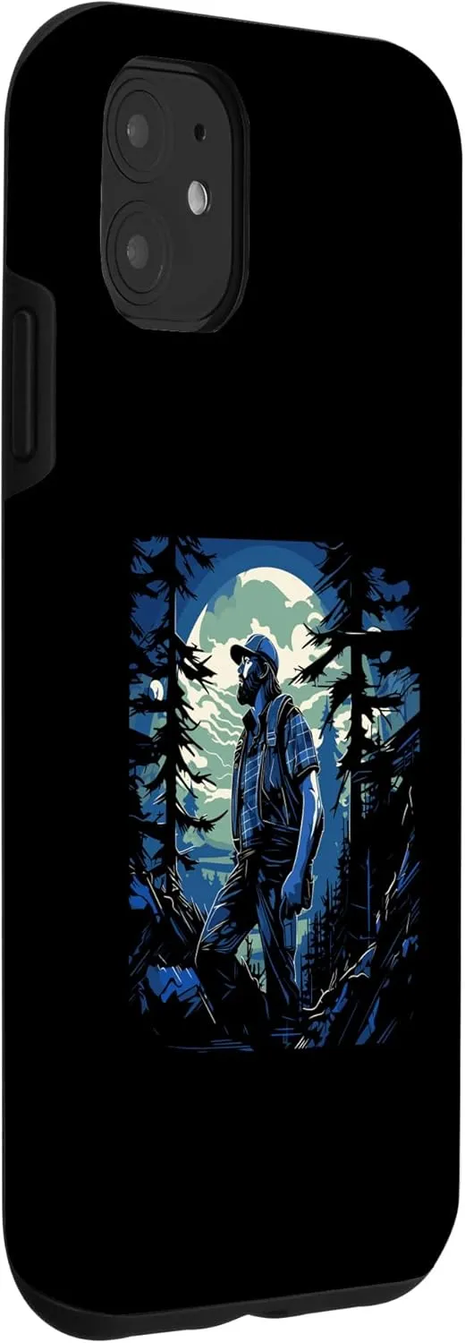 iPhone 11 Hiking T Trekking Outfit Hiking Motif Forest Lovers Hiking Case