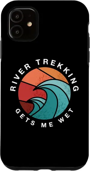iPhone 11 River Trekking Gets Me Wet River Tracing Summer Case