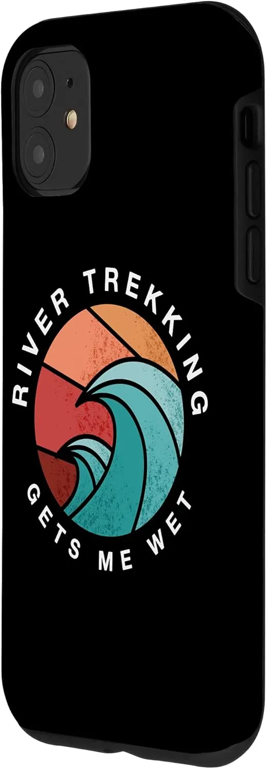 iPhone 11 River Trekking Gets Me Wet River Tracing Summer Case