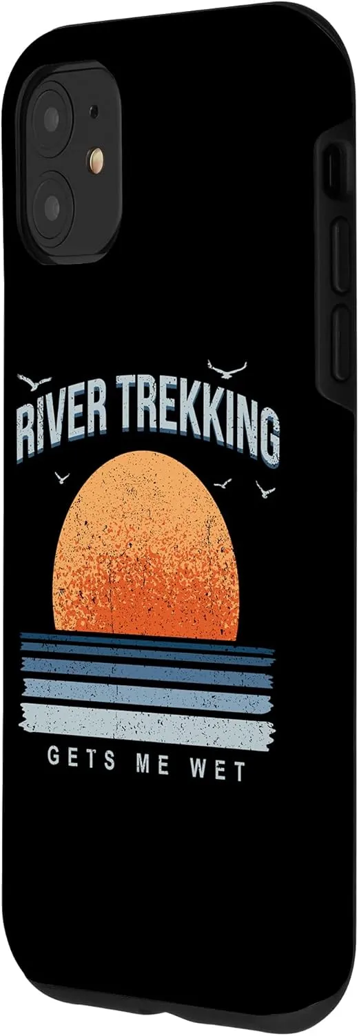 iPhone 11 River Trekking Gets Me Wet Summer Sports Tropical Case