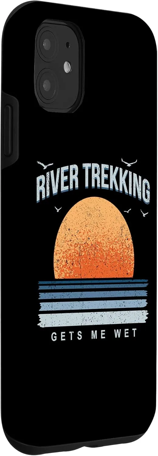 iPhone 11 River Trekking Gets Me Wet Summer Sports Tropical Case
