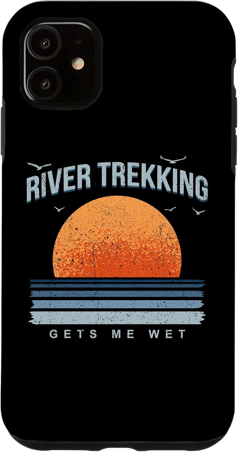 iPhone 11 River Trekking Gets Me Wet Summer Sports Tropical Case