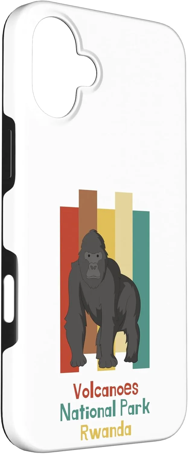 iPhone 16 Plus Volcanoes National Park Gorilla Trekking Rwanda Case