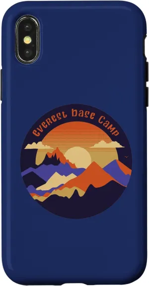 iPhone X/XS Everest Base Camp Sunset Himalaya Mountains Nepal Case