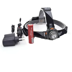 IR Sensor Headlight Induction Rechargeable lampe frontale Headlamp 350 Lumen 1Mode Flashlight Head Torch by 1x 18650 Battery