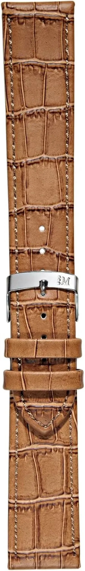 Juke Watch Strap - Light Brown - 20mm - Chrome-plated Stainless Steel Buckle - PERFORMANCE Collection