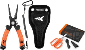 KastKing Speed Demon Pro 7.5" Fishing Pliers and Paradox 4.5" Fishing Scissors