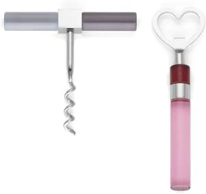 Kate Spade Nolita 2-Piece Bar Tool Set, 0.65 LB, Metallic
