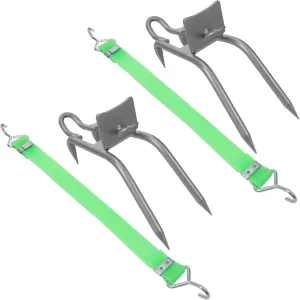 KESYOO 1 Pair Tree Climbing Tool Spikes Shoes Pole Climbing Equipment Pole Climbing Spikes for Boots Climbing Accessories Tree Climbing Stairs Tree Climbing Spikes Ankle Elastic