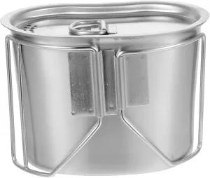Kisangel Compact Lightweight Camping Cooking Tool Portable Pot for Bbq Hiking Fishing Picnic Backpacking
