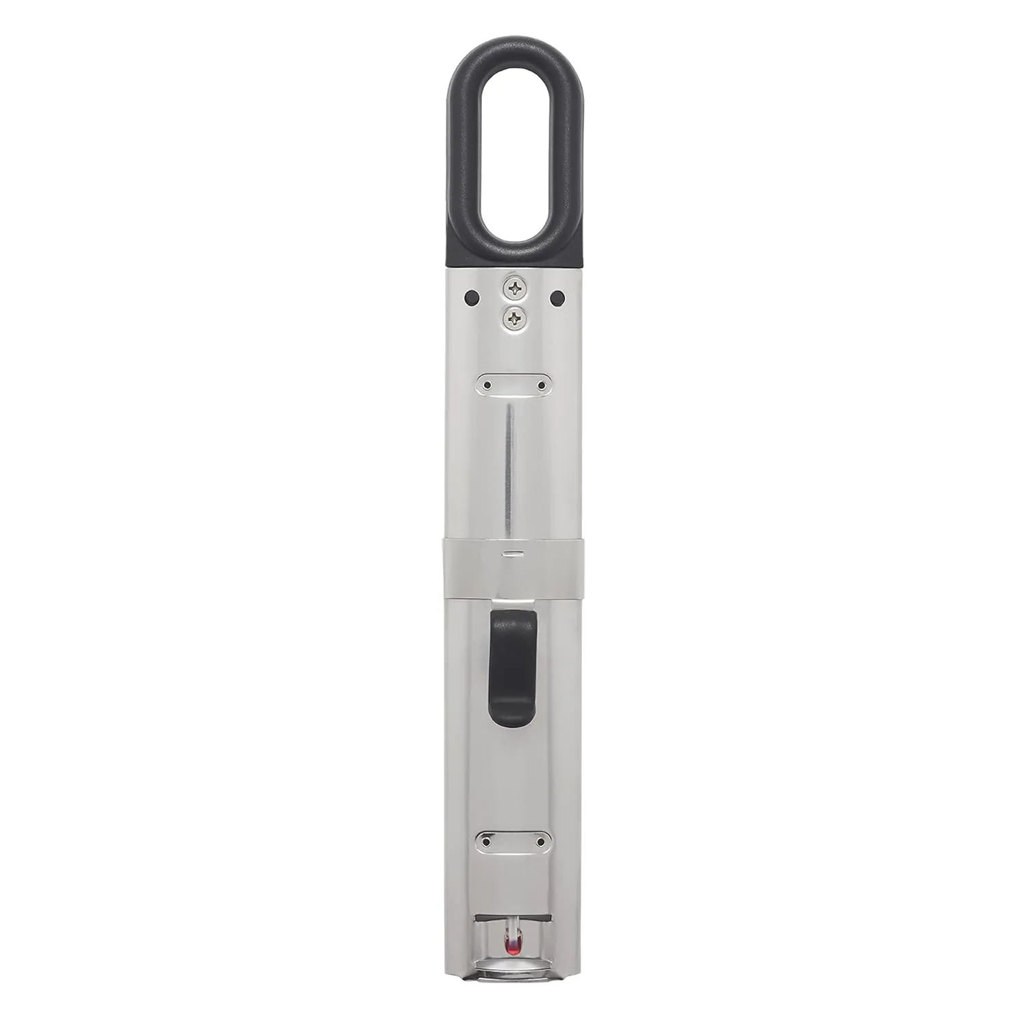 KitchenAid KQ907 Curved Stainless Steel Paddle Style Candy and Deep Fry Thermometer with pan clip, TEMPERATURE RANGE: 100F to 400F, Black