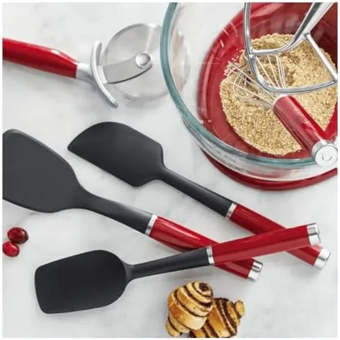 KitchenAid Silicone Spoon Spatula, Heat Resistant Cooking Utensil – Empire Red