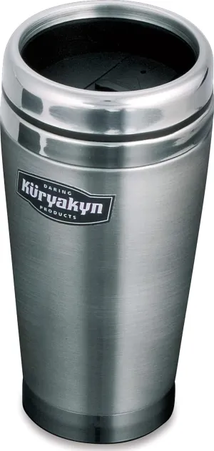 Kuryakyn 1469 Motorcycle Drink Accessory: 12 fl oz Stainless Steel Travel Mug