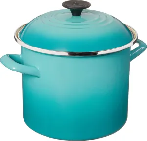 Le Creuset Enamel On Steel Stockpot, 6 qt., Caribbean