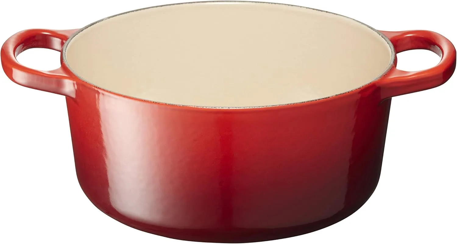 Le Creuset Enameled Cast Iron Signature Round Dutch Oven, 2 qt., Cerise