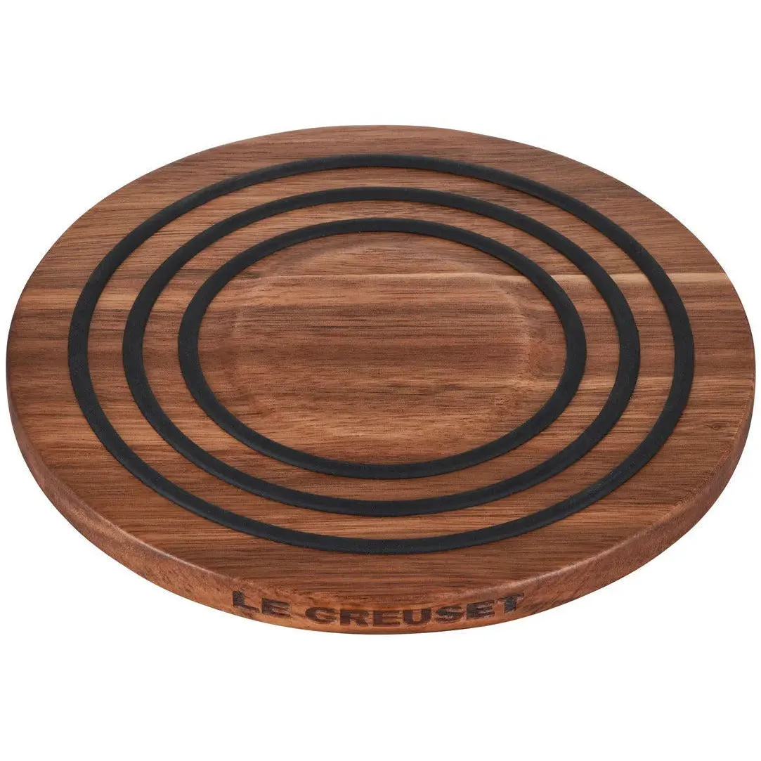 Le Creuset Magnetic Acacia Wood Trivet