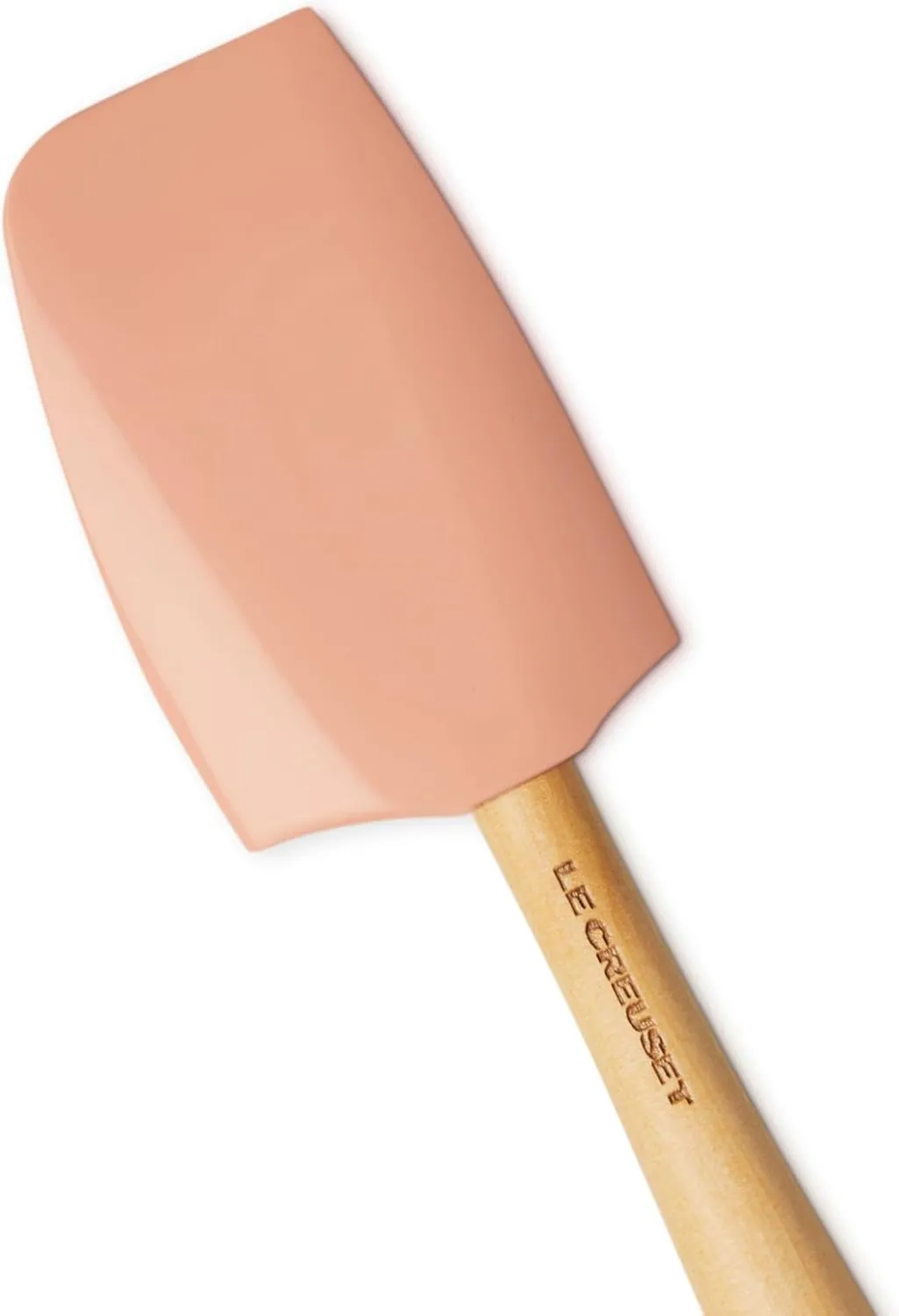Le Creuset Silicone Craft Series Medium Spatula, 11 1/8" x 2 1/4", Peche