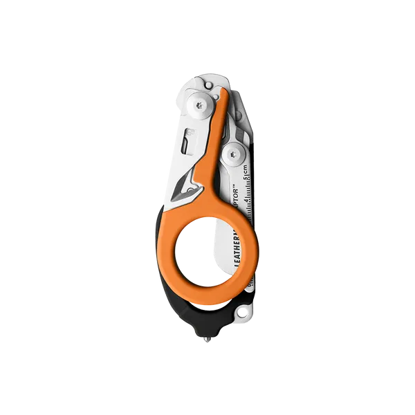 Leatherman Raptor Medical Shears - Black/Orange - Over Engraved