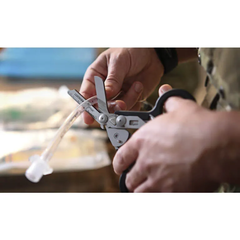 Leatherman Raptor Medical Shears - Black/Orange - Over Engraved