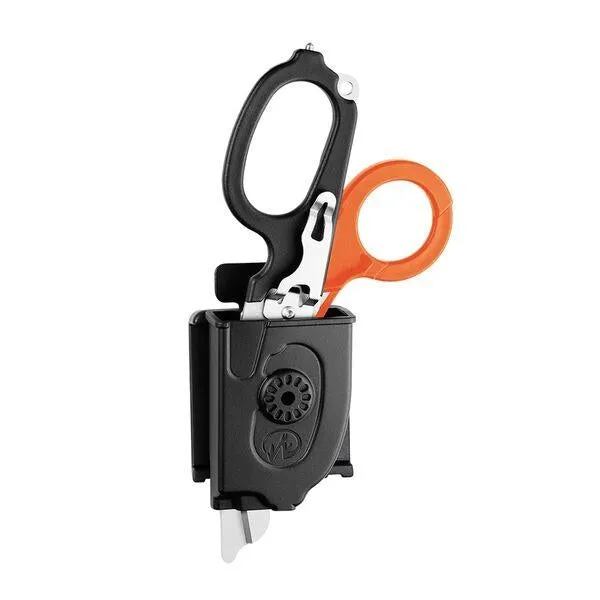 Leatherman Raptor Medical Shears - Black/Orange - Over Engraved