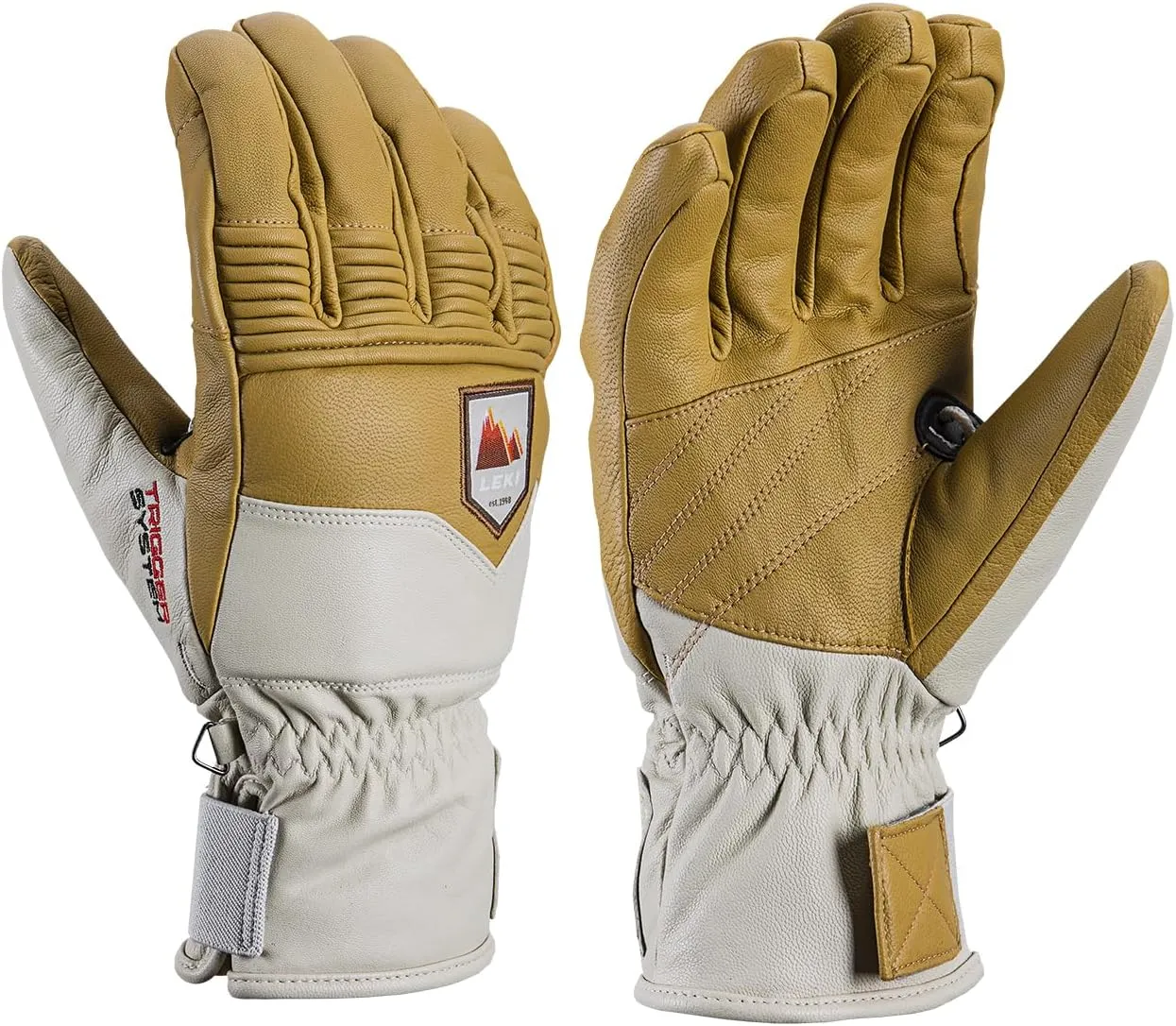 LEKI Rubic 3D Primaloft Insulated Water-Resistant Gloves for Skiing, Snowboarding, & Cold Weather