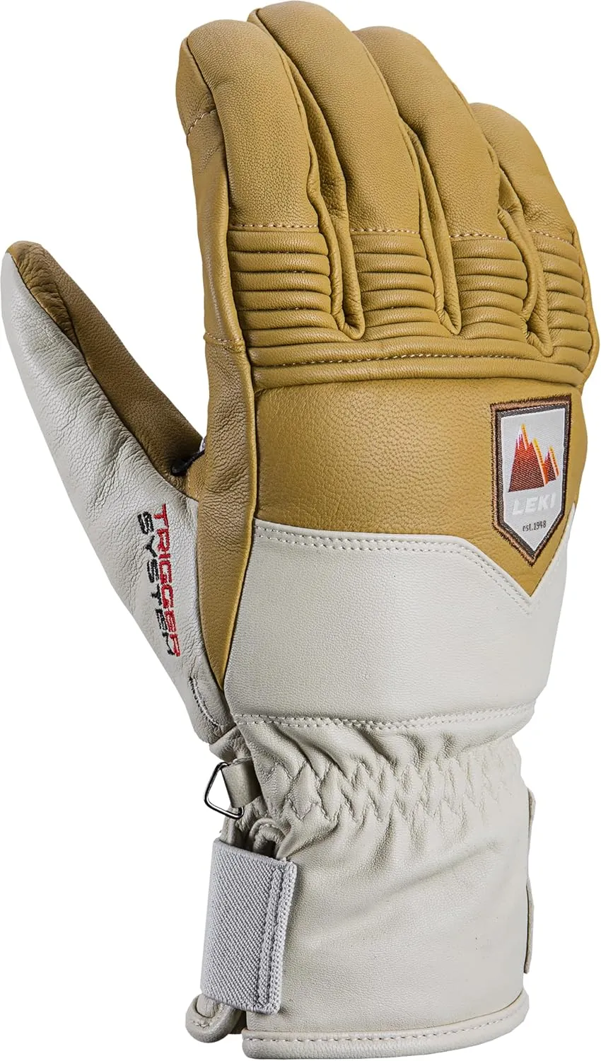 LEKI Rubic 3D Primaloft Insulated Water-Resistant Gloves for Skiing, Snowboarding, & Cold Weather