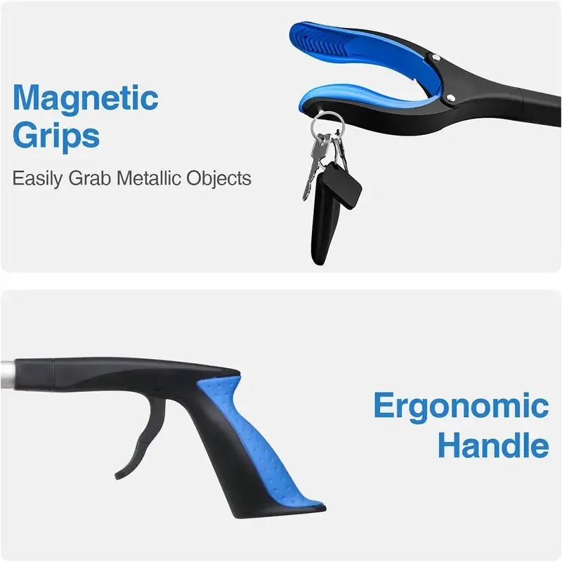 Lightweight Extra Long Handy Foldable Claw Grabber With Magnet