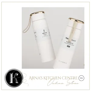 Luxury - Thermos Bottle 450ml Portable Insulated Cup 304 Stainless Steel Vacuum Flask (A Perfect Gift) Many Colours