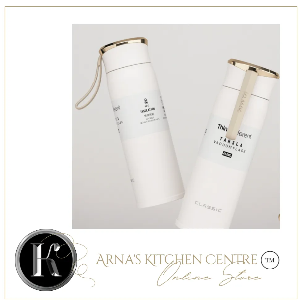 Luxury - Thermos Bottle 450ml Portable Insulated Cup 304 Stainless Steel Vacuum Flask (A Perfect Gift) Many Colours