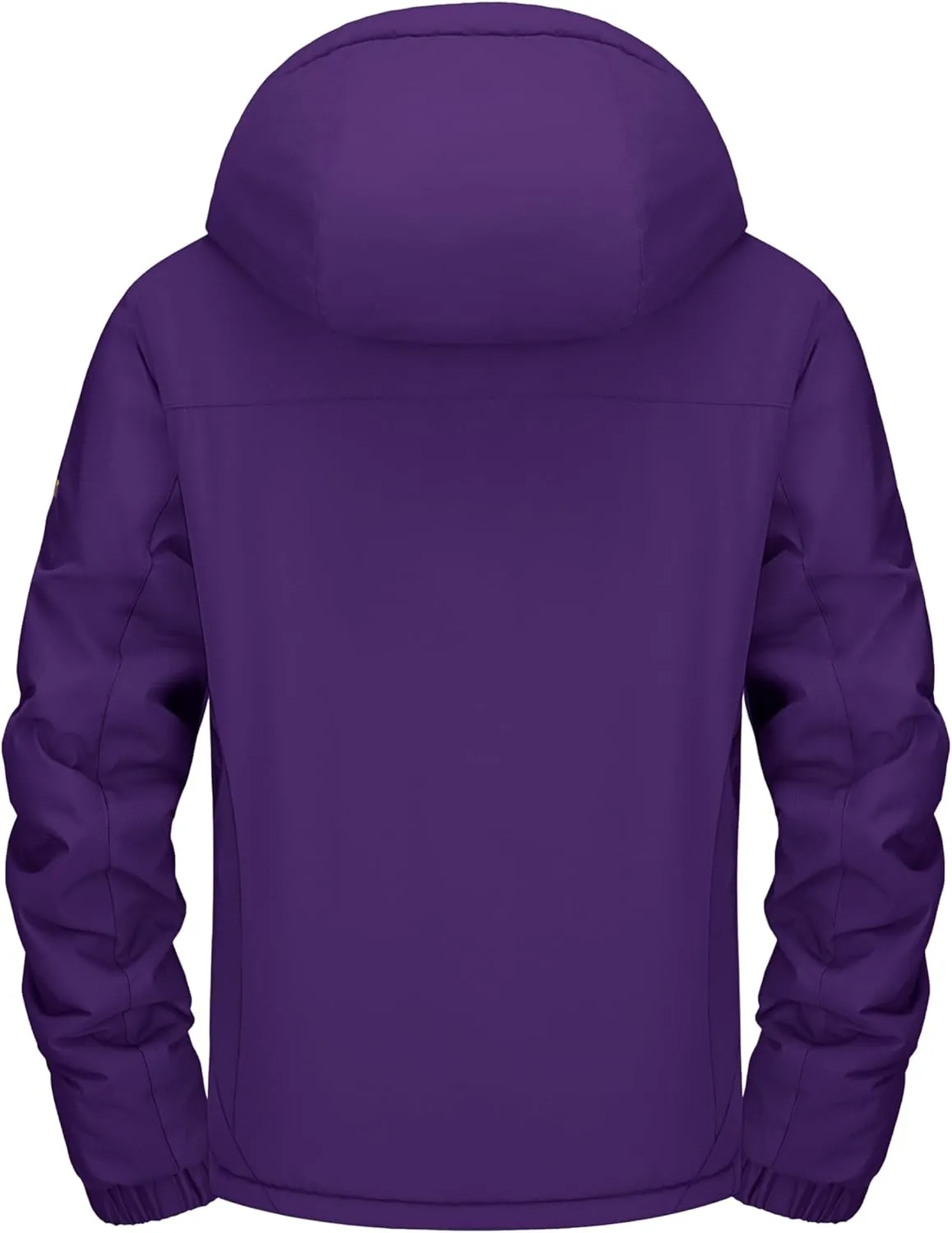 MAGCOMSEN Women's Ski Jackets Water Resistant Insulated Snow Jcakets Windproof Fleece Lined Winter Coats with Hood