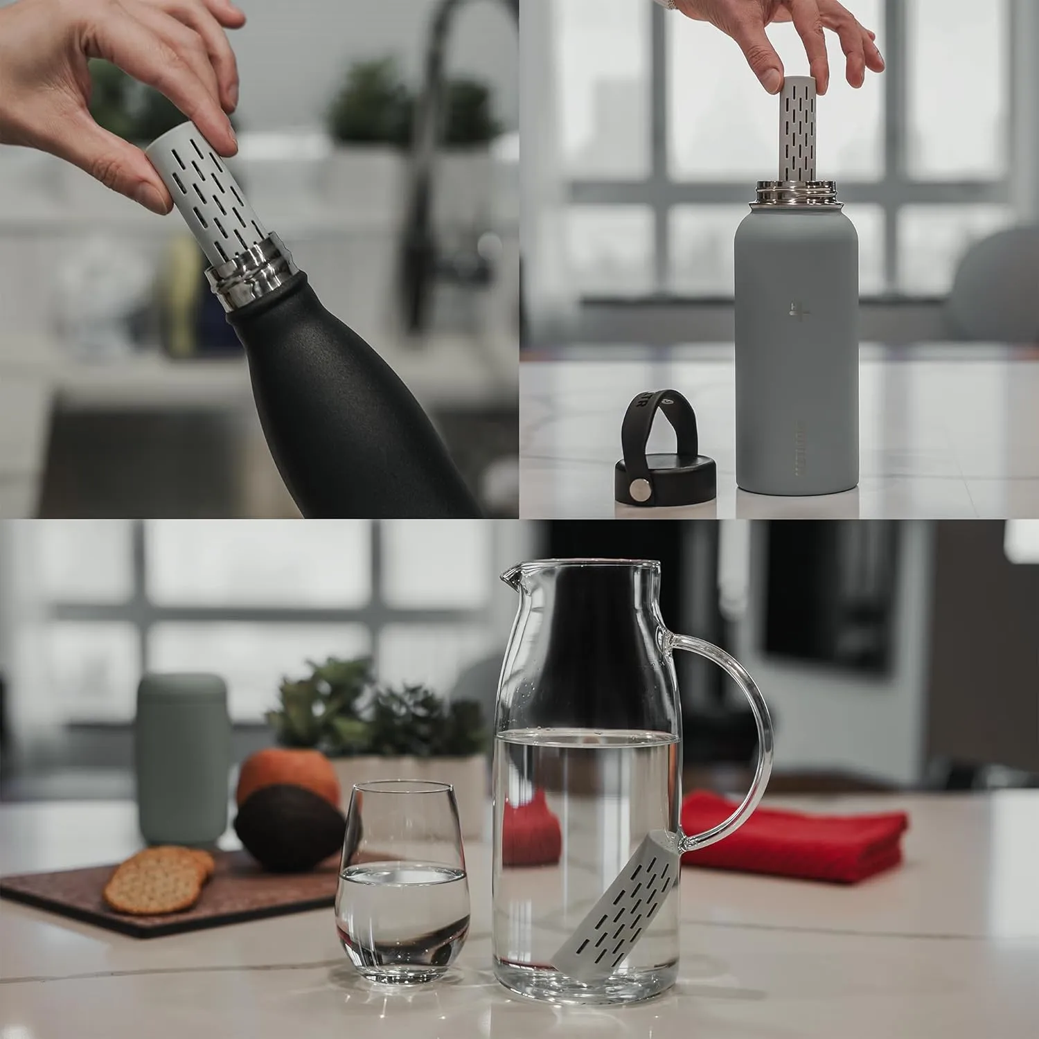 Magnesium Alkaline Water Infuser - 9.5 pH   Electrolytes for Any Water Bottle/Small Pitcher, 750 Refills / 3 Months, Ionized Mineral Water Infuser (Original 1 Pack)