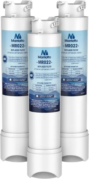 MARRIOTTO EPTWFU01 Water Filter Replacement, Compatible with Frigidaire EPTWFU01, EWF02, Pure Source Ultra II, 3 PACK
