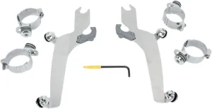 Memphis Shades Sportshield Polished Trigger Lock Mount Kit MEK1922
