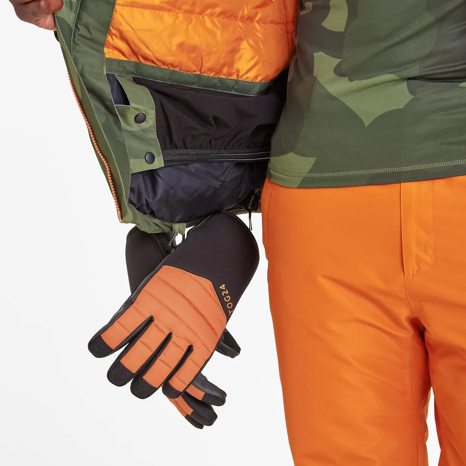 Mens Palisade Pixel Camo Ski Jacket
