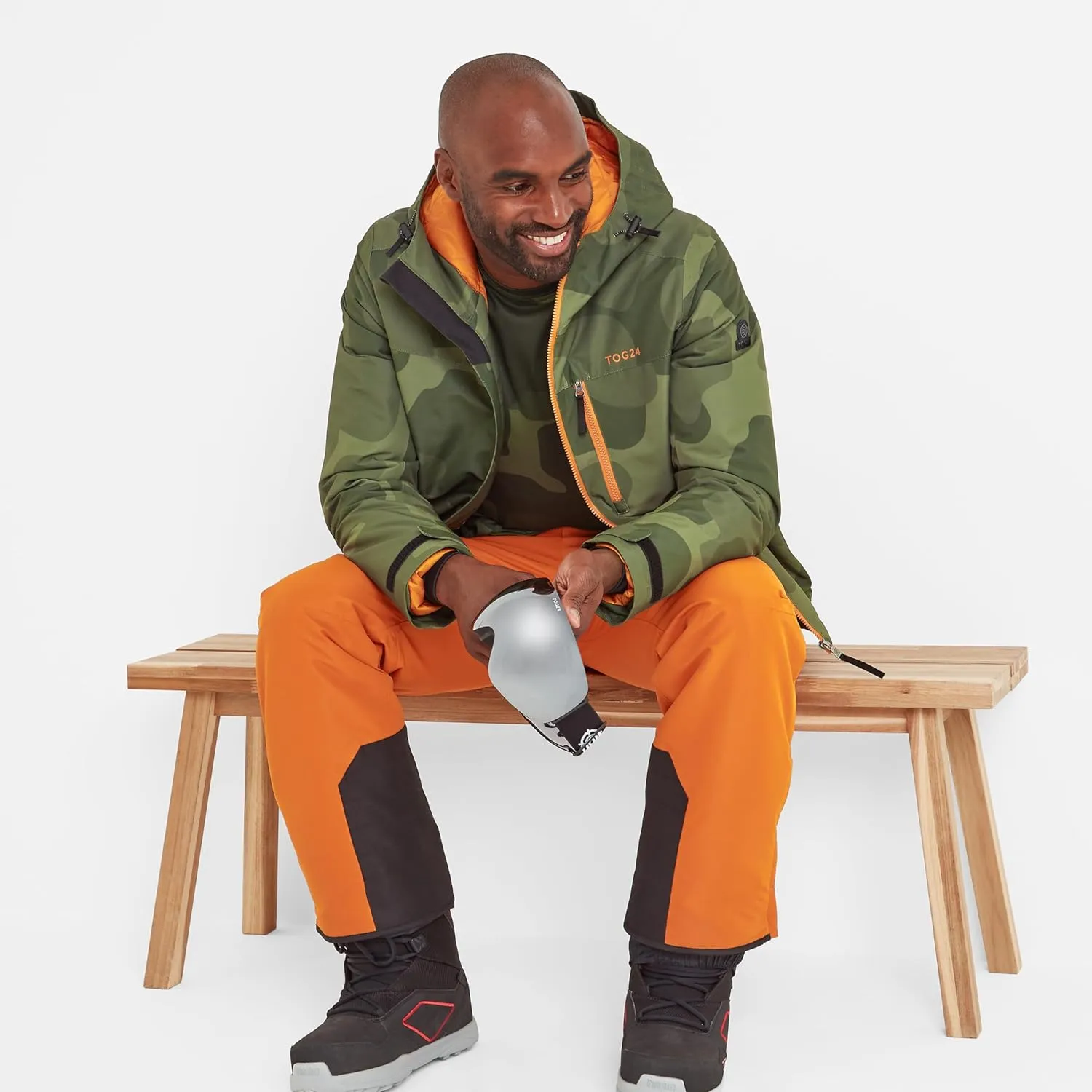 Mens Palisade Pixel Camo Ski Jacket