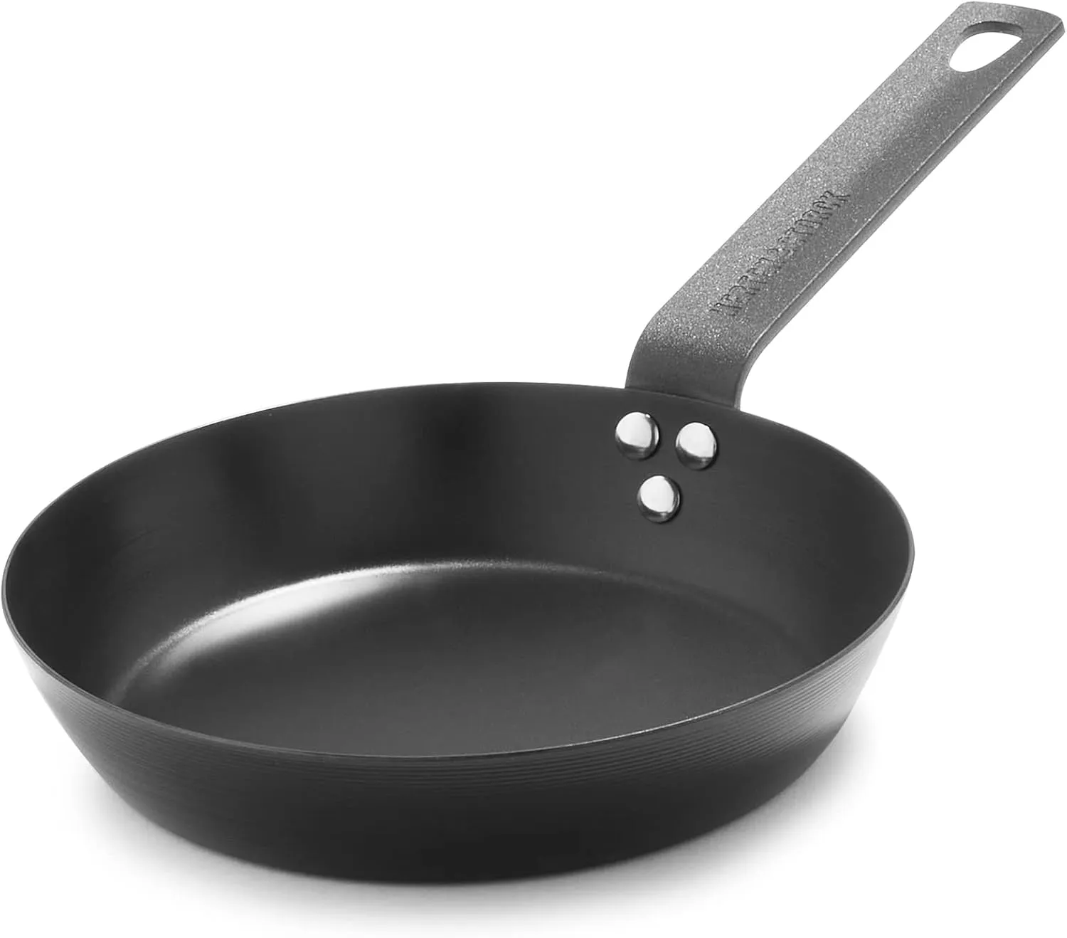 Merten & Storck Pre-Seasoned Carbon Steel 8" Frying Pan Skillet, Fast Heating, Naturally Nonstick, Induction & Oven Safe, High-Heat & Open Flame Compatible, Perfect for Searing Grilling & Camping
