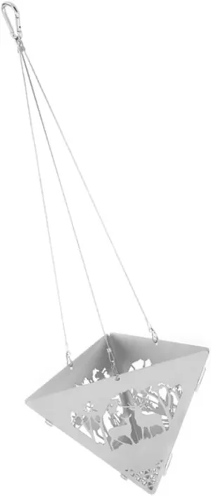 Milisten High-Temperature Resistant Metal Triangle Stove Easy Install Cooking Set for Outdoor