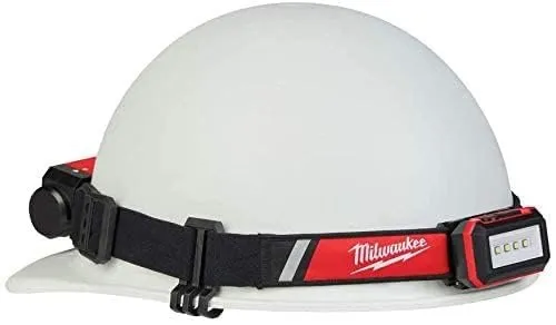 Milwaukee 600 Lumens LED USB Rechargeable Low-Profile Hard Hat Headlamp