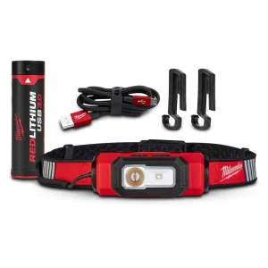 Milwaukee REDLITHIUM™ USB Rechargeable Beacon Hard Hat Light 3.0Ah Kit