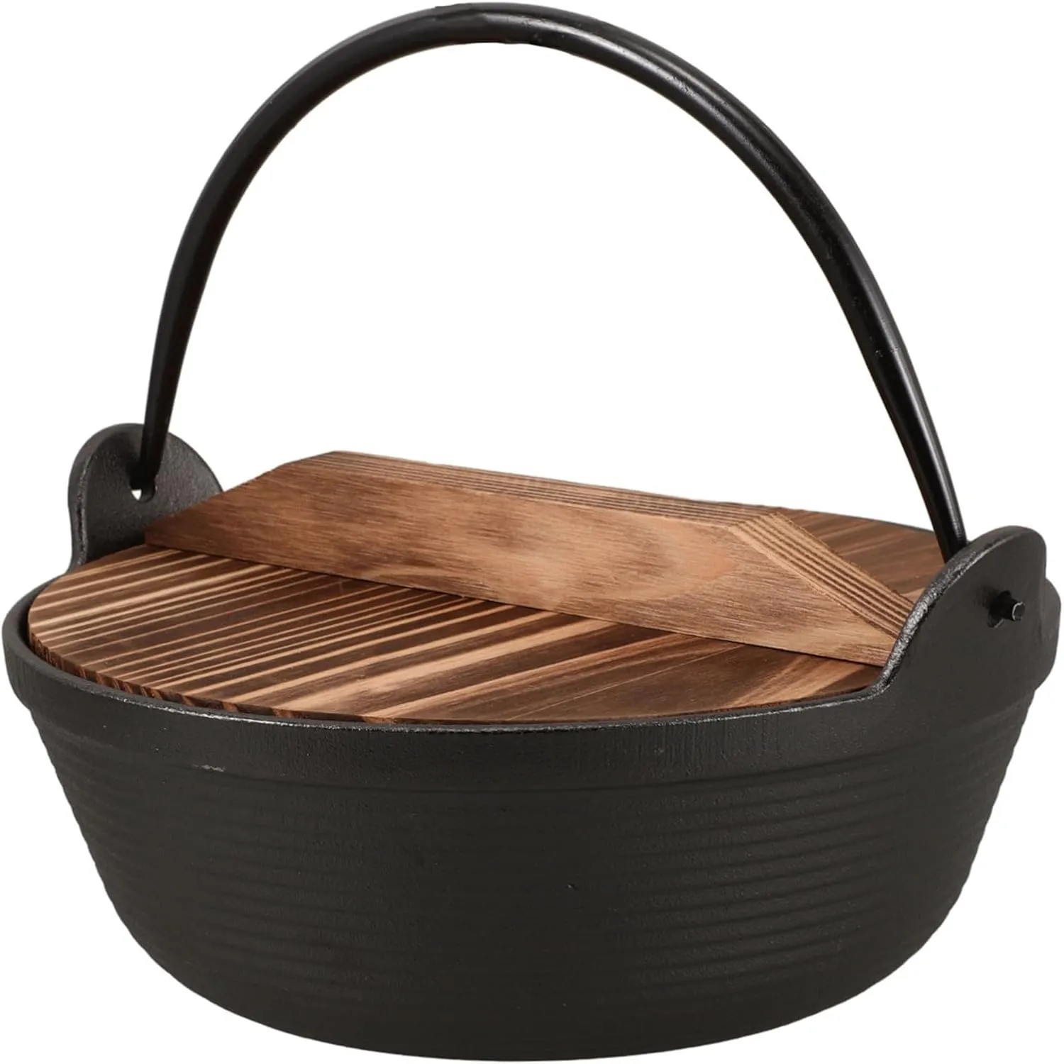 Mipcase Cooking Soup Pot Cast Japanese Style Camping Cookware Japanese Soup Pots Essential Camping Equipment