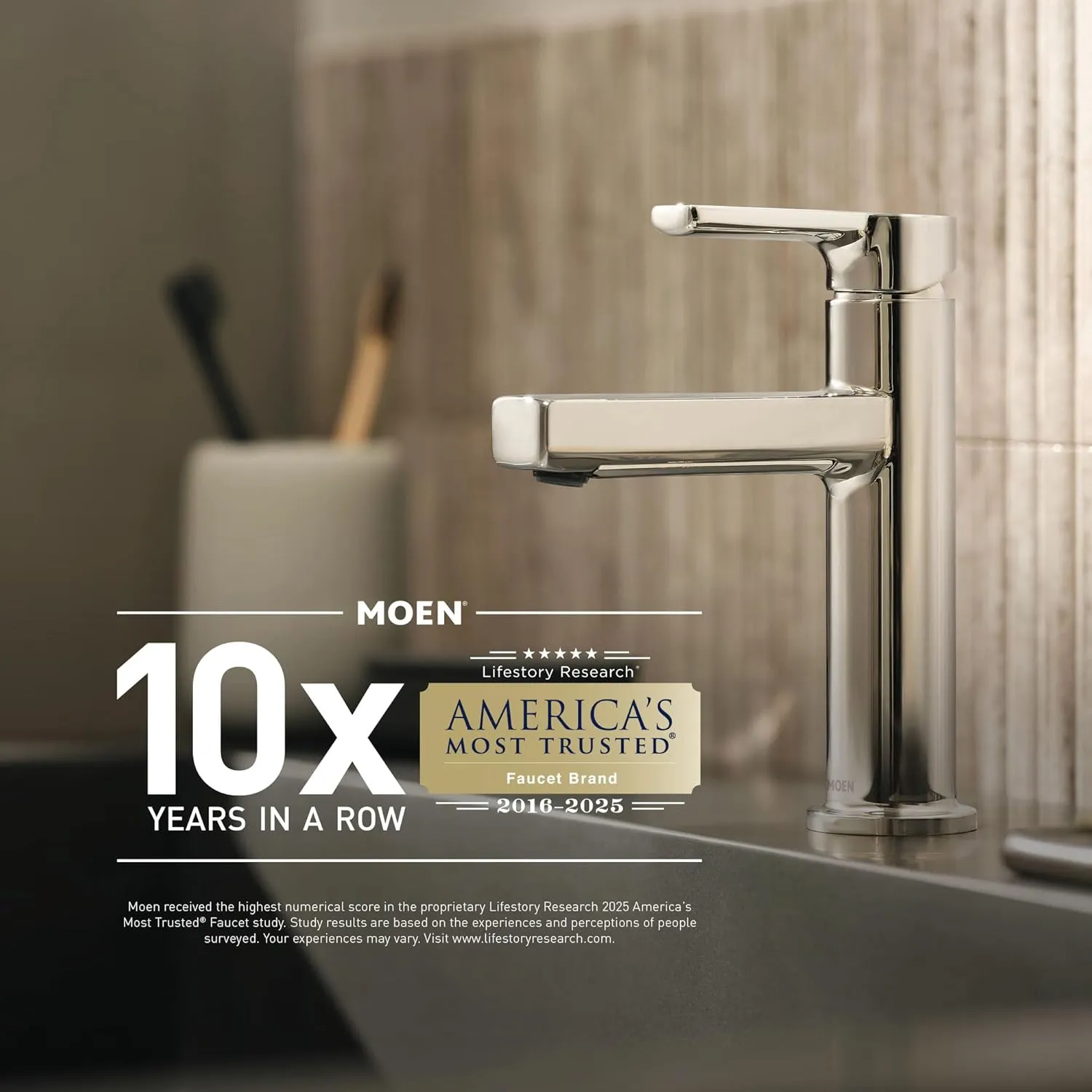 Moen 3942SRS Deck Mounted Kitchen Soap Dispenser with Above The Sink Refillable Bottle, Spot Resist Stainless