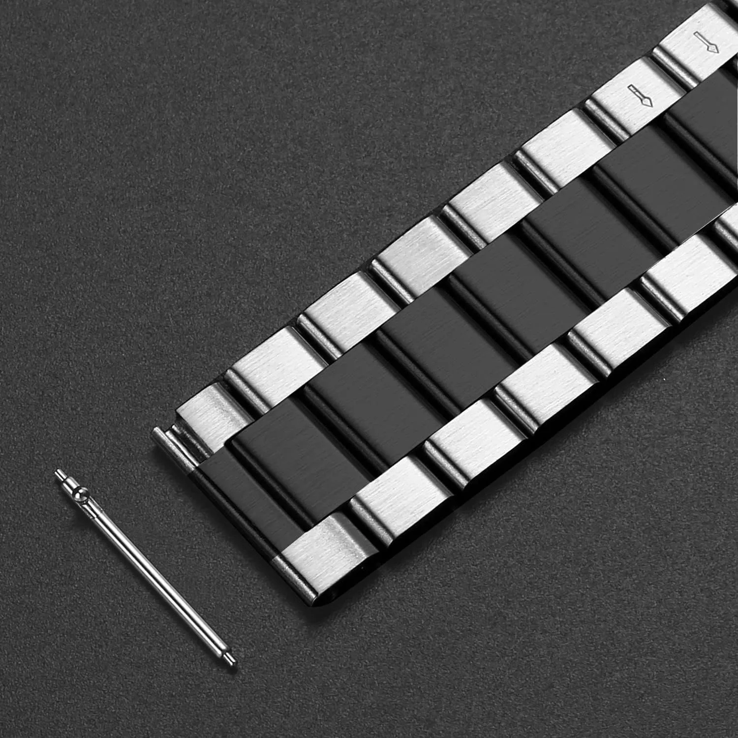 Moran Stainless Steel Watch Band Quick Release Replacement Metal Strap 20mm 22mm for Men Women