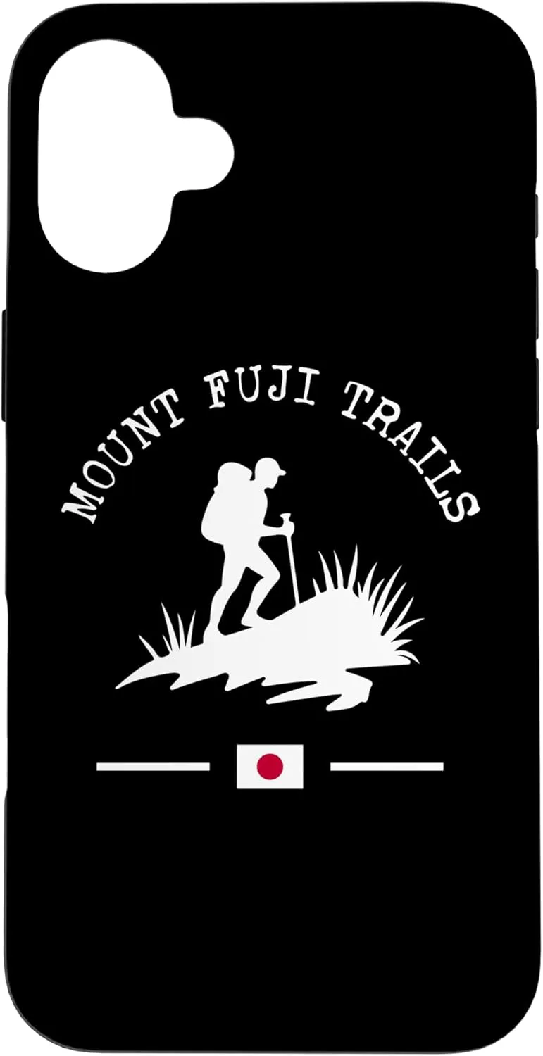 Mount Fuji Trails Hiker Japanese Volcano Trekking Japan Case for iPhone 16 Plus