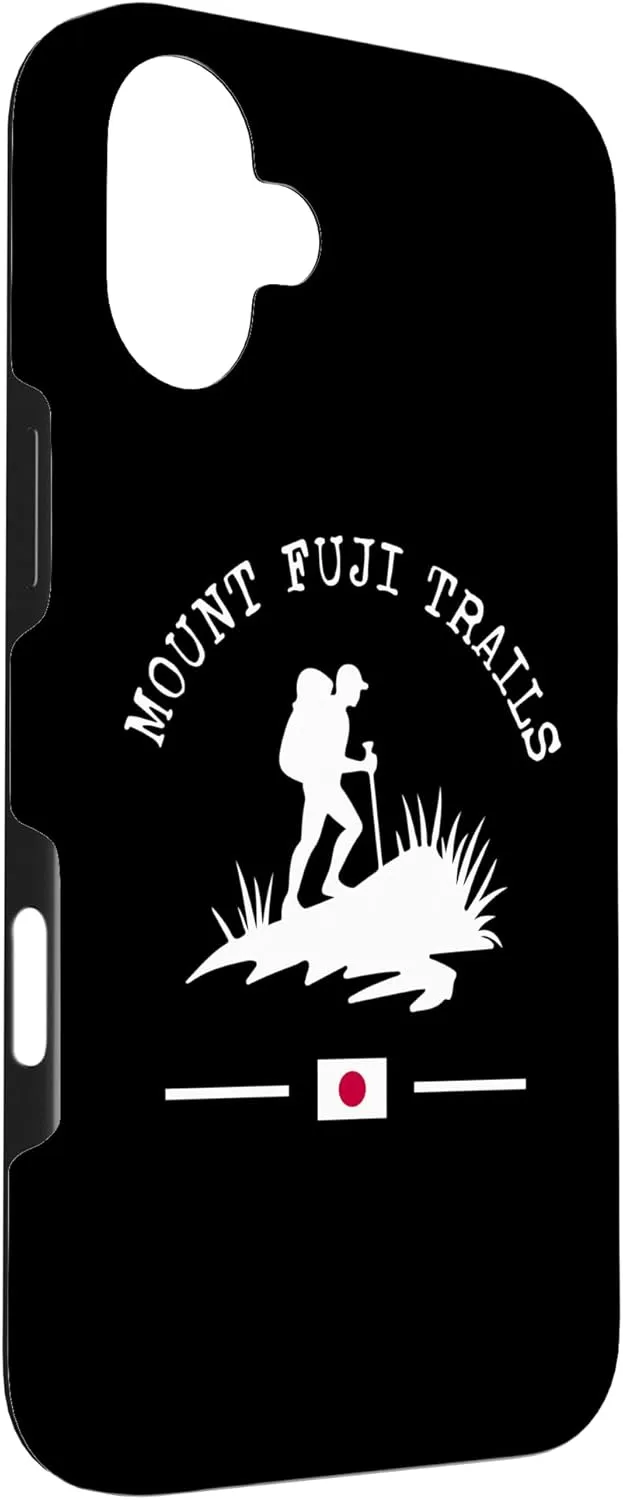 Mount Fuji Trails Hiker Japanese Volcano Trekking Japan Case for iPhone 16 Plus