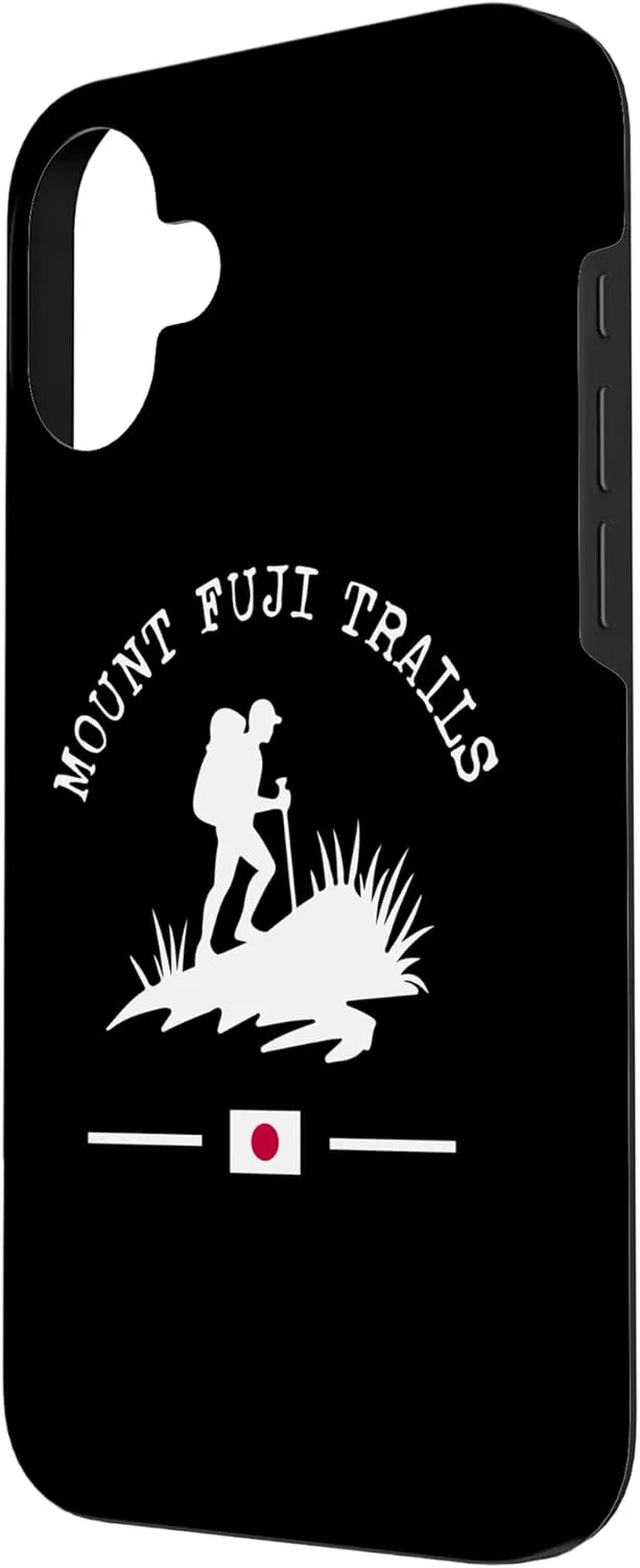 Mount Fuji Trails Hiker Japanese Volcano Trekking Japan Case for iPhone 16 Plus