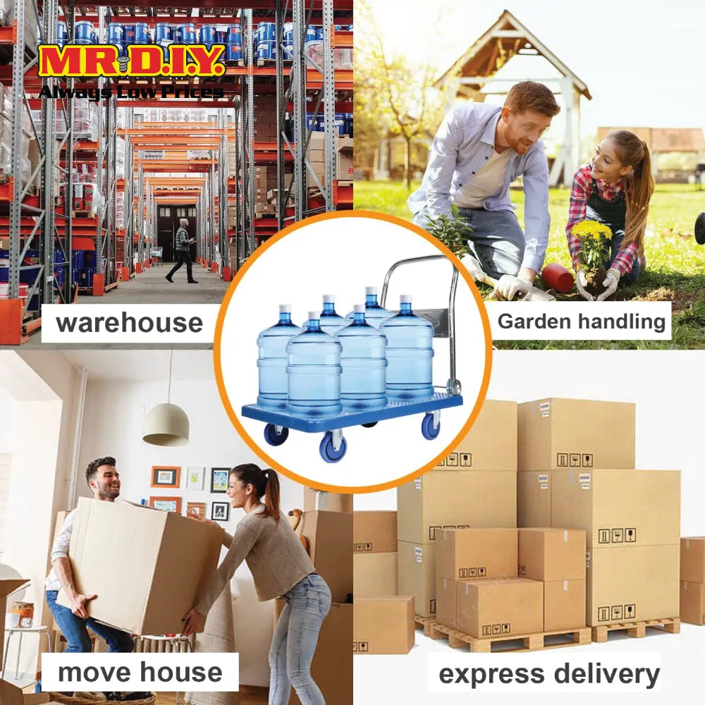 (MR.DIY) Multi-Use Foldable PVC Hand Truck Trolley ( 300kg )
