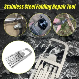 Multifunctional Folding Repair Tools Set Portable Outdoor Camping Survival Tool