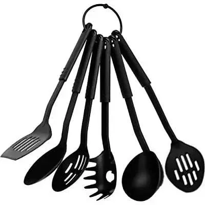 Multispace Heat-Resistant Silicone Spoon Set (6-Pieces)