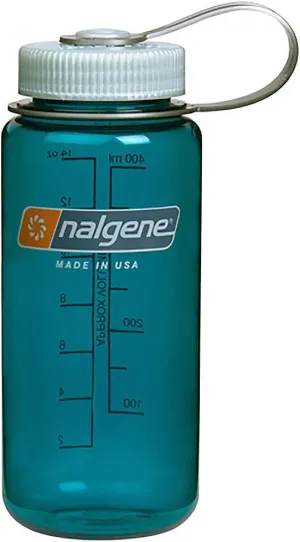 Nalgene Sustain Tritan BPA-Free Water Bottle Made with Material Derived from 50% Plastic Waste, 16 OZ, Wide Mouth